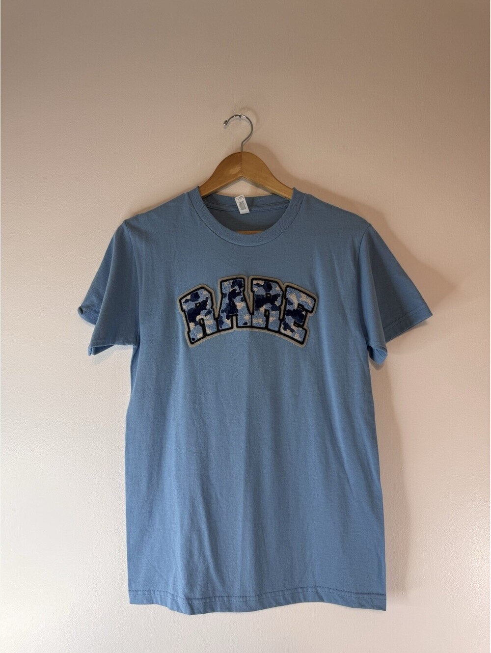 Mens Baby Blue Very Rare Shirt Sizs S